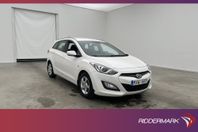 Hyundai i30 Kombi 1.6 135hk En-Brukare 0,49l/mil Låg Skatt