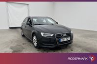 Audi A3 1.6 TDI 110hk Sensorer Farthållare Välserv 0,33L/mil