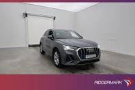 Audi Q3 35 TFSI 150hk S Line Cockpit Värmare Sensorer Drag