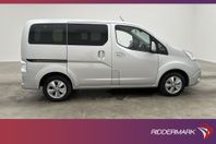 Nissan NV200 Kombi 24 kWh B-Kamera Navi 5-Sits Rattvärme