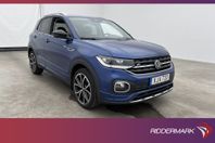 Volkswagen T-CROSS TSI 110hk R-Line Sensorer CarPlay Drag