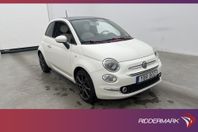 Fiat 500 1.2 69hk Lounge Pano Sensorer Halvskinn BT