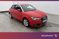 Audi A1 1.6 TDI 105hk Proline Sensorer Halvskinn