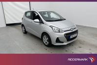 Hyundai i10 1.0 Blue 67hk Comfort Rattvärme Farthållare