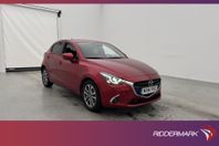 Mazda 2 1.5 SKYACTIV-G 90hk Vision Kamera HUD Navi Välservad