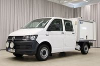 Volkswagen Transporter TDI 4M 150HK Dubbelhytt Kåpa Momsbil