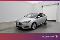 Ford Focus 1.0 EcoBoost 125hk Titanium Värmare Kamera