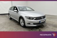 Volkswagen Passat 2.0 TDI 150hk Värmare Sensorer CarPlay