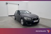 BMW 120 i 184hk M Sport Skinn Sensorer Keyless Välservad