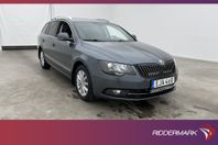 Skoda Superb Kombi 2.0 TDI 4x4 170hk Värmare Sensorer Drag