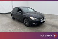 Seat Leon TSI 105hk I-TECH Sensorer H-skinn Farthållare