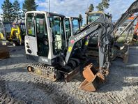 Minigrävare 1,7ton Terex 155000:-