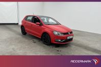 Volkswagen Polo 1.2 TSI 90hk Premium Taklucka Sensorer