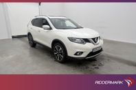 Nissan X-Trail 1.6 dCi 130hk Tekna Pano 360° Kamera Skinn