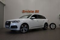 Audi Q7 Q S-Line 7-Sits PANO LUFT BOSE DRAG 360° D-VÄRM 272h