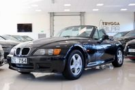 BMW Z3 1.8 Roadster 2 ägare Fullservad Fint skick Svensksåld