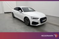 Audi A5 Sportback 45 TFSI Q 265hk S-Line Cockpit BLACK OPTIK