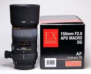 Sigma 150/2.8 EX APO DG HSM Macro Canon