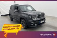 Jeep Renegade 1.3 150hk Limited Navi Sensorer Rattvärme