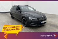 Skoda Superb iV Plug-in 218hk Sportline Värmare Pano Drag