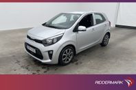 Kia Picanto MPI 67hk Advance Kamera CarPlay Rattvärme MOMS