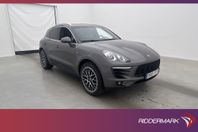 Porsche Macan S Diesel 258hk PASM Värm PDLS 18-Vägs GPS Drag