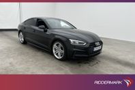 Audi A5 Sportback 45 TFSI Q 245hk S-Line Sensorer Isofix