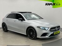 Mercedes-Benz A 200 AMG Night Pano Wide HuD Lågmil 163hk