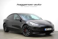 Tesla Model 3 Performance AWD / 513hk / Pano