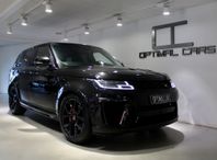 Land Rover Range Rover Sport SVR 575HK Pano BLACK EDT. MOMS