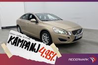 Volvo S60 D3 163hk Momentum Värmare Dragkrok 4,95% Ränta