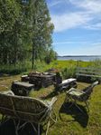 Stuga + sovbod vid havet nära centrum 