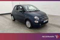 Fiat 500 1.2 69hk Lounge Panorama CarPlay Sensorer