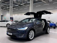 Tesla Model X 100D AWD 6-Sits Drag MOMS Uppgraderad AP