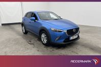 Mazda CX-3 2.0 SKYACTIVE-G 120hk Navigation Sensorer Keyless