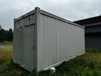 20´ Sanitetscontainer (Dusch & WC)