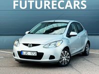 Mazda 2 5-dörrar 1.3 MZR Besiktigad till 2025-07, Ac mm