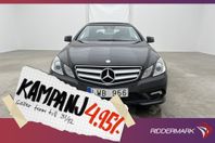 Mercedes-Benz E 200 Cabriolet 184hk AMG Två-Bru 4,95% Ränta