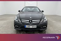 Mercedes-Benz E 200 Cabriolet 184hk AMG Sport Skinn Drag