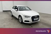 Audi A3 1.0 TFSI 116hk Comfort Sensorer BT Keyless Välservad