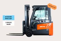 Doosan B20T-7 Plus, Ny elmotviktstruck med hytt