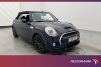 MINI Cooper S Cab 192hk Chili Excitement H/K Navi Sensorer