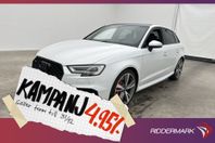 Audi RS3 Sportback Q 400hk Pano B&O Cockpit Spor 4,95% Ränta