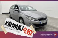 Peugeot 308 SW THP 130hk Active B-Kamera 1-Bruk 4,95% Ränta