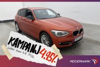 BMW 120 d xDrive 184hk Sport line HiFi Senso 4,95% Ränta