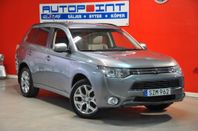 Mitsubishi Outlander PHEV CVT Euro 5, GPS, LÄDER, DRAG,