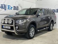 Mitsubishi L200 Dubbelhytt 2.4 DI-D 4WD Kåpa Skinn B-Kamera