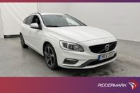 Volvo V60 D3 150hk R-Design VOC Värmare Sensorer Halvskinn