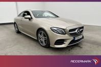 Mercedes-Benz E 200 Coupé 184hk AMG Line Skinn Elstolar Navi