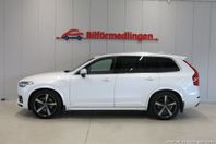 Volvo XC90 T8 AWD TE R-Design 7-sits Luftfjädring Drag skinn